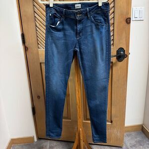 Hudson Collin midrise skinny jean 32 - back flap pockets
